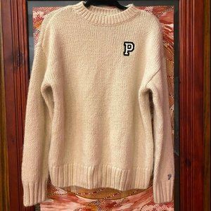 PINK SWEATHER -CREAM